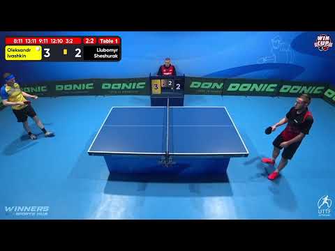 20:30 Oleksandr Ivashkin 3-2 Liubomyr Sheshurak West 5 WIN CUP 05.12.2022 | TABLE TENNIS WINCUP