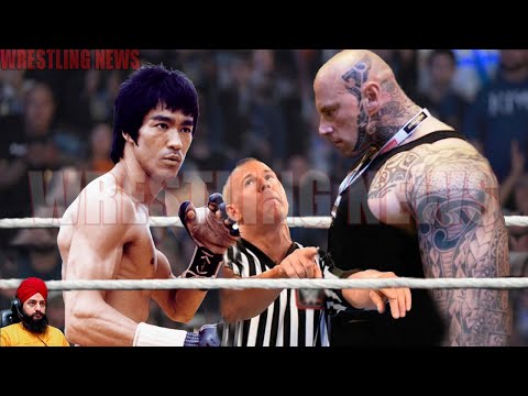 Bruce lee vs Martyn Ford Match - Wrestling News