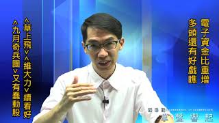 【掌聲響起】#賴昇楷 0915 - 多頭好戲還沒完，《草上飛、維大力》後市這樣看，【九月奇兵團】又有一檔蠢蠢欲動股輸入訊息 (圖)