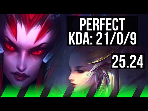 ELISE vs EVELYNN (JGL) | 21/0/9, 41K damage | EUW Diamond | 25.24