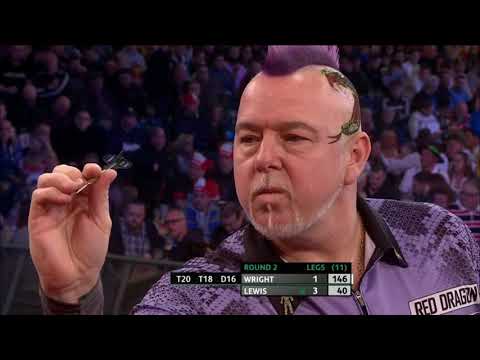 Peter Wright v Adrian Lewis | Players Championship Finals | Round 2