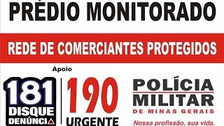 preview picture of video 'PM E REDE DE COMERCIANTES PROTEGIDOS DE RIO POMBA'
