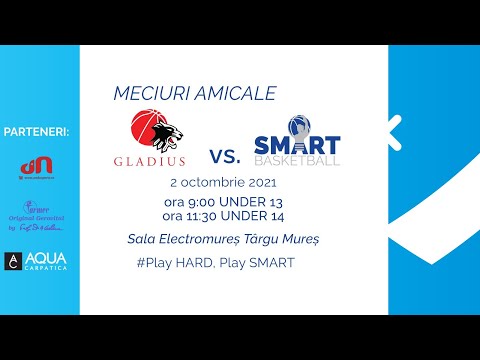 Meciuri Amicale U13/U14 Gladius vs Smart Basketball Team