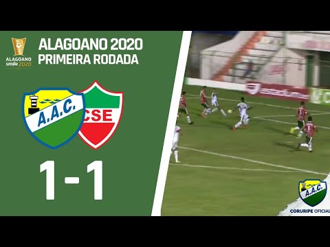 Coruripe 1x1 CSE | 1° RODADA - ALAGOANO 2020