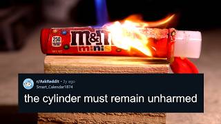 Solving Reddit's Cylinder Problem with Science