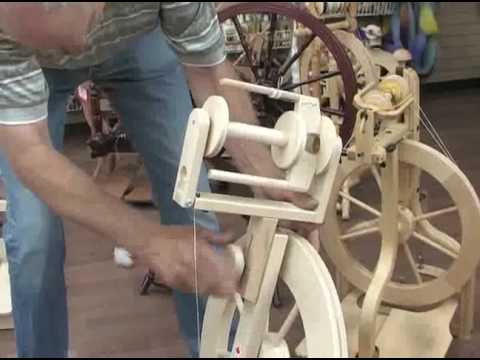 Lendrum Jumbo Flyer Setup and general spinning wheel info