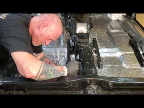 1979 Fiat Spider Hushmat install part 2 muted/time lapse