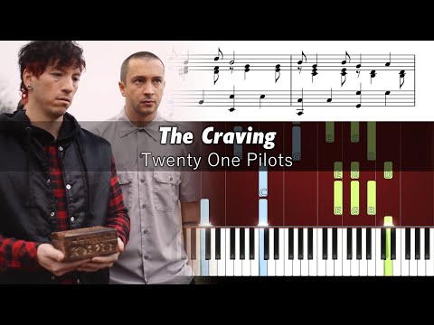 Twenty One Pilots - The Craving (single version) - Piano Tutorial with Sheet Music