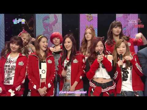 [SUB ESPAÑOL] Girls' Generation | Entrevista en Inkigayo (06/01/13)