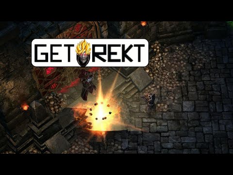 [HC] Grim Dawn - Ulzuin Sorc, fire Canister Bomb - Gladiator Crucible 150-170 (extra spawn, fastest)