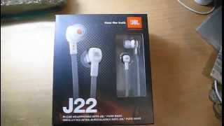 Video thumbnail for JBL J22 High-Performance In-Ear Headphones - White by Adventurer