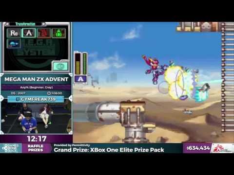 Mega Man ZX Advent by Gymfreak739 in 56:47 - SGDQ 2016 - Part 156