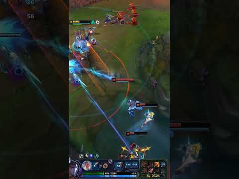 When you get hit by everything and still quadra 💀 #league #aphelios #adc