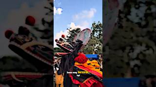 Download lagu 😱 “Deathly Somersault as a Reply to Whistle‼️ #jaranan #barongan mp3