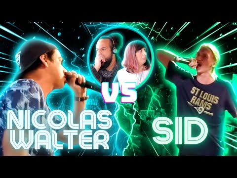 😱ESSA BATALHA FOI BRABA! "NICOLAS WALTER VS SID" - SEMIFINAL NACIONAL 2016 | REACT/ANÁLISE