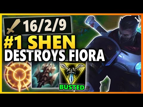 UHH... RIOT?! SHEN CAN ONESHOT ANYONE WITH THIS BUILD! Season 10 Shen Gameplay | League of Legends