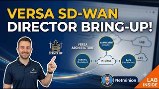 Complete Step-by-Step Versa SD-WAN Lab: Versa Director Installation | Architecture Explained