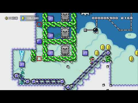 Ultimate Auto Mario by 044Charlie - Super Mario Maker 2 - No Commentary 1bv