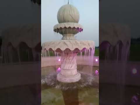 Fiberglass fountain waterfall, for decoration