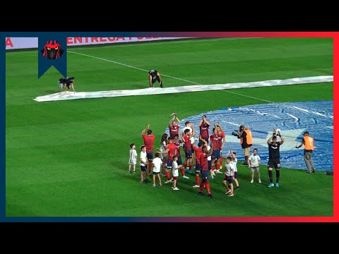 "Queremos camboyanos" Barra: La Gloriosa Butteler &bull; Club: San Lorenzo