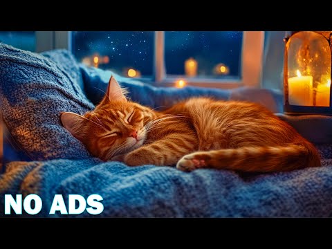 12 Hours of Calming Music for Anxious Cats🐾Reduce Meowing, Fear & Restlessness🐾Music for Cats