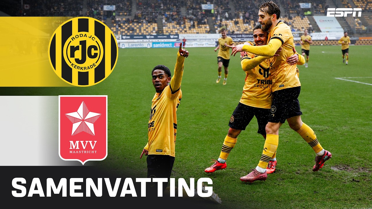 Roda JC Kerkrade vs MVV Maastricht Highlights
