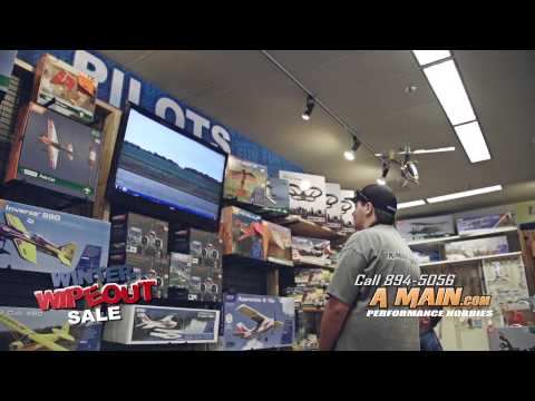 AMain Hobbies Winter Wipeout Sale (Local TV Commercial)