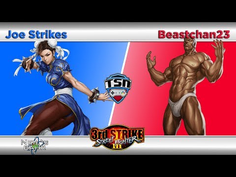 3rd Strike @ Neil's (6-6-17) - Joe Strikes (Chun-Li) vs. Beastchan23 (Urien) - Winners Quarters