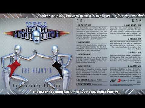 MEGA METAL MARATHON 🔥 Non-Stop Party Mega Mix! The Heavy's, Glam, Hard Rock, Heavy Metal, Dance '80s