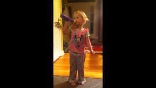 Amazing 4 year old singing 