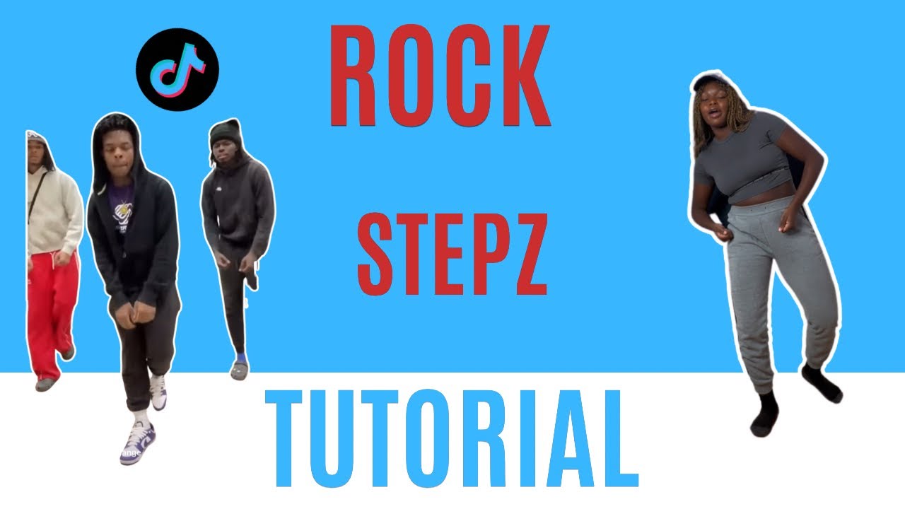 Rock Stepz* EASY DANCE TUTORIAL ( beginner friendly )