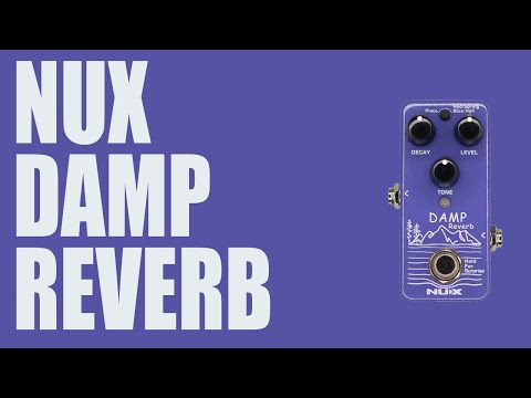 Демонстрация педали эффектов Nux NRV-3 Damp Reverb