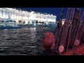 Алые Паруса 2012: Фейерверк с корабля 