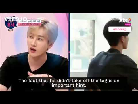 [ENG SUB] 190918 Today's Fortune - Detective #Eunhyuk 😂