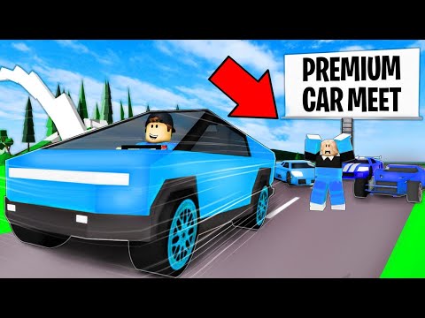 I Hosted CAR MEET To Steal PREMIUM CARS in Brookhaven RP!!