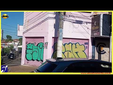 Tv Educativa Giro pela Cidade Avenida São Luiz em Marília S.P