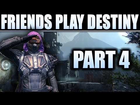 Destiny Gameplay Walkthrough PART 4 BETA: ONLINE COOP NEW! Warlock & Hunter Class! PS4, Xbox One