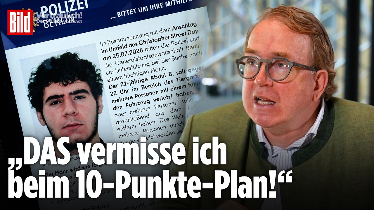 10-Punkte-Plan gegen islamistischen Terror: „Keine Kuschel-Justiz mehr!“ | Vertraulich