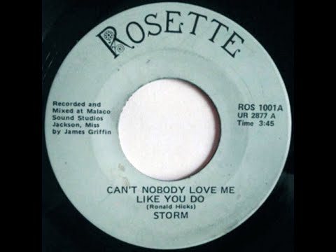 Storm - Can't Nobody Love You Like I Do - Rosette