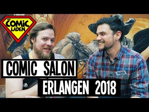 COMIC SALON ERLANGEN 2018 - Der Comic Laden auf großer Tour!