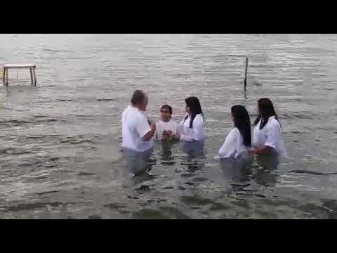 Batismo nas águas, em (piranhas-AL)IEADA
