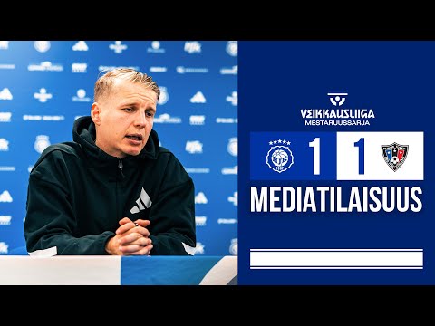 HJK vs FC Inter 1-1 - Mediatilaisuus
