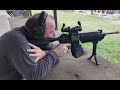 Colt IAR With PMag D 60 On Full Auto