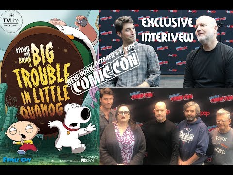 NYCC 2018 | FOX's Family Guy Cast Interview | Mike Henry - Cleveland Brown | EP - John Viener #NYCC