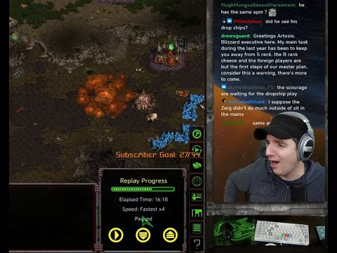 "He HaS thE saME APM tho" - Artosis Starcraft Remastered
