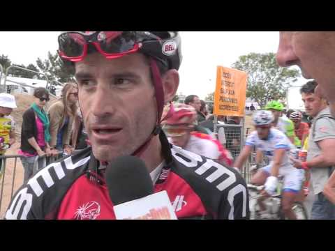 George Hincapie at Stage 5 Finish - Tour de France - Bicycling Magazine