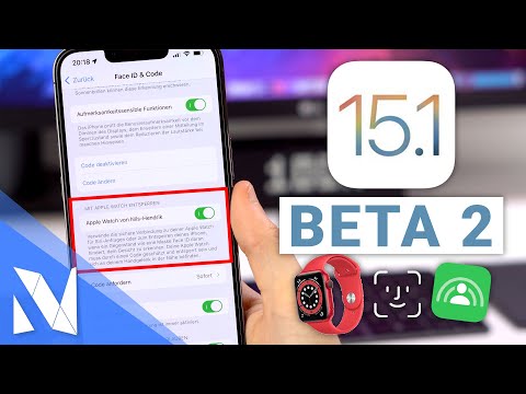 iOS 15.1 Beta 2 - Was ist neu? (FaceID mit Maske und Apple Watch & mehr!) | Nils-Hendrik Welk