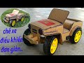 Instructions On How To Make A Remote Control Car In Carton