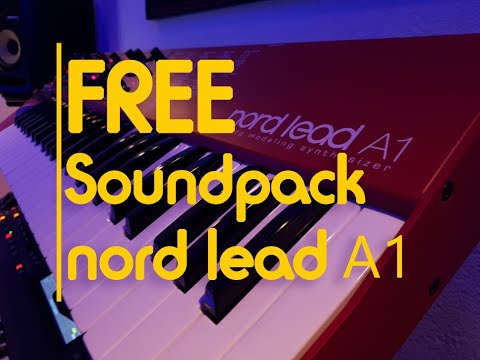 Nord Lead A1 - FREE Soundpack 😎 - 23 Custom Patches -Demonstration - Why I LOVE my Nord Lead A1 ❤