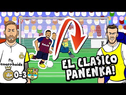 😲0-3! El Clasico Panenka!😲 Real Madrid vs Barca Copa Del Rey Semi Final (Goals Highlights Suarez)